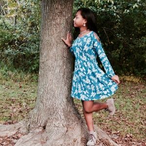 ❤Floral Cold Shoulder Dress - 3 for $15